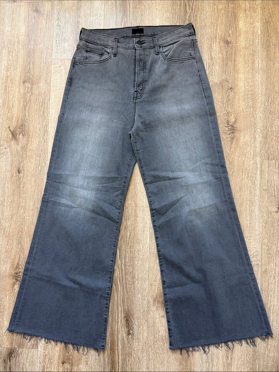MOTHER Denim - MOTHER Light Gray High-Rise Denim Jeans